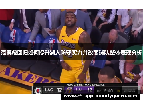 范德彪回归如何提升湖人防守实力并改变球队整体表现分析